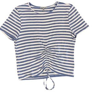 NWOT Charlotte Russe ruched crop top | large